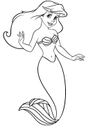 The Little Mermaid Lliwio Ar -lein